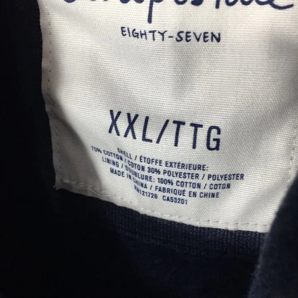 Aeropostale Double Breasted Fleece Pea coat - Picture 8 of 9